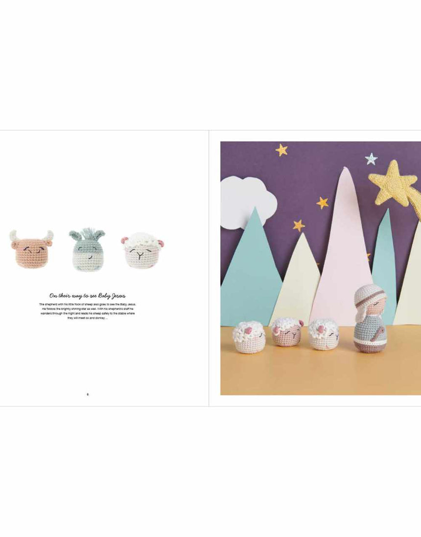 Christmas Crib Ricorumi Pattern Book, Rico Design