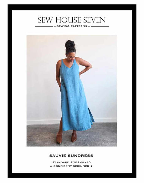 Sew House Seven Dresses Sauvie Sundress Sewing Pattern, Sew House Seven 15391