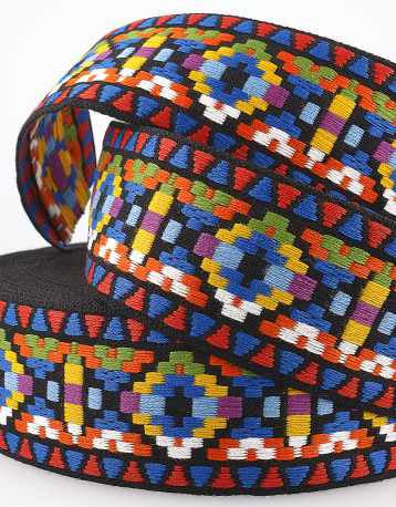 Jacquard Cotton Webbing Strap 25mm Wide