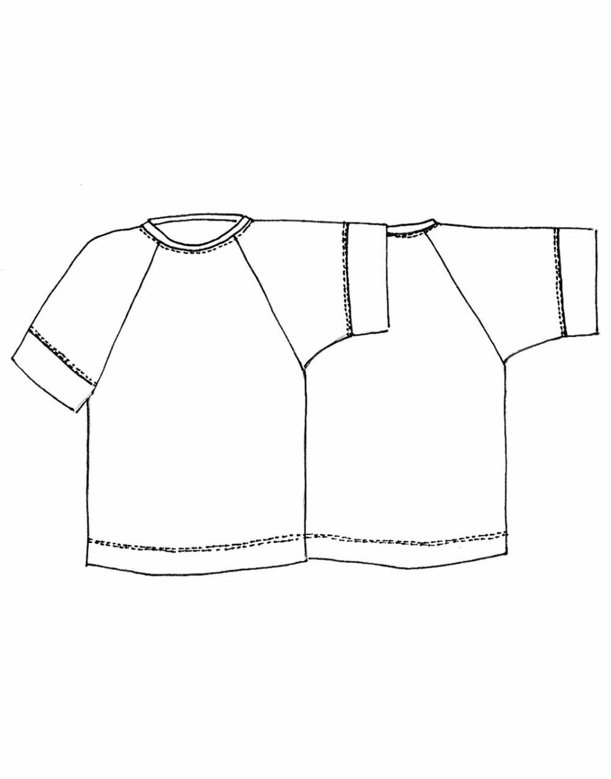 Myka Top Sewing Pattern, Tessuti