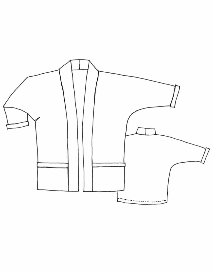 Tokyo Jacket Sewing Pattern, Tessuti