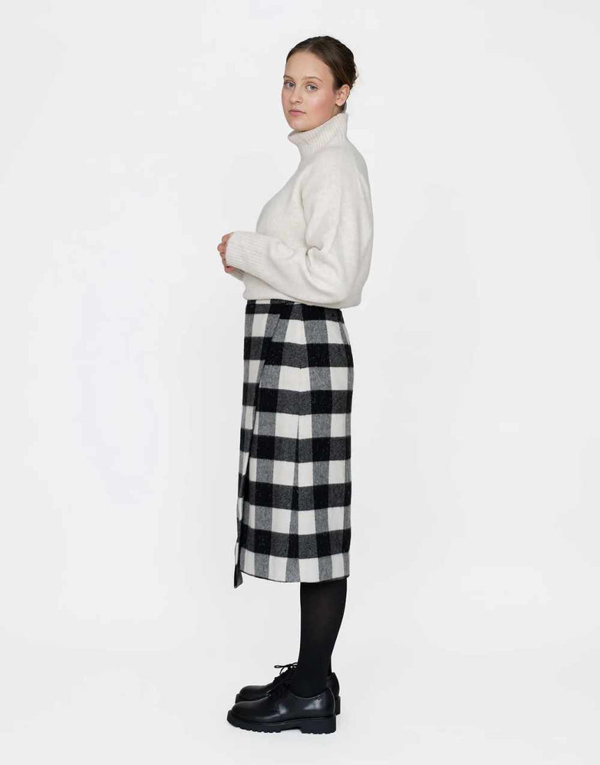 Aysmmetric Midi Skirt Sewing Pattern, The Assembly Line