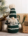 Wool Couture Knitting Kit Green Christmas Gonk Knitting Kit, Wool Couture 15628