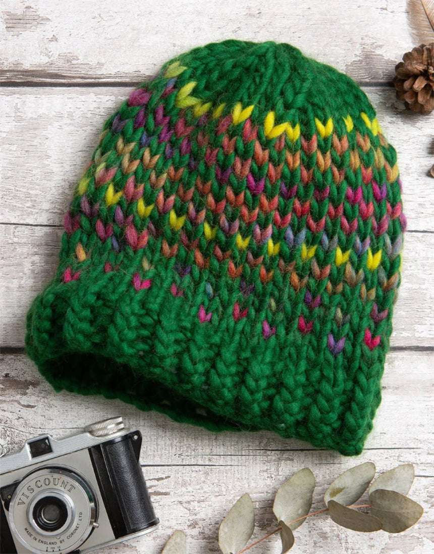 Ellie Hat Knitting Kit, Wool Couture