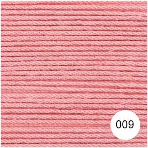 Rico Yarn & Wool 009 Coral Rico Ricorumi DK Cotton Yarn, 25g All Colours 4050051561612 4050051561612