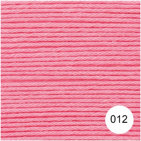 Rico Yarn & Wool 012 Candy Pink Rico Ricorumi DK Cotton Yarn, 25g All Colours 4050051561650 4050051561650