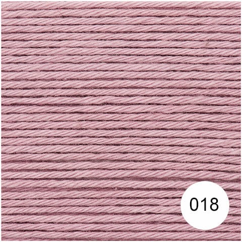 Rico Yarn & Wool 018 Violet Rico Ricorumi DK Cotton Yarn, 25g All Colours 4050051561711 4050051561711