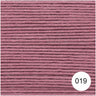 Rico Yarn & Wool 019 Mauve Rico Ricorumi DK Cotton Yarn, 25g All Colours 4050051561728 4050051561728