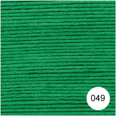 Rico Yarn & Wool 049 Green Rico Ricorumi DK Cotton Yarn, 25g All Colours 4050051562015 4050051562015