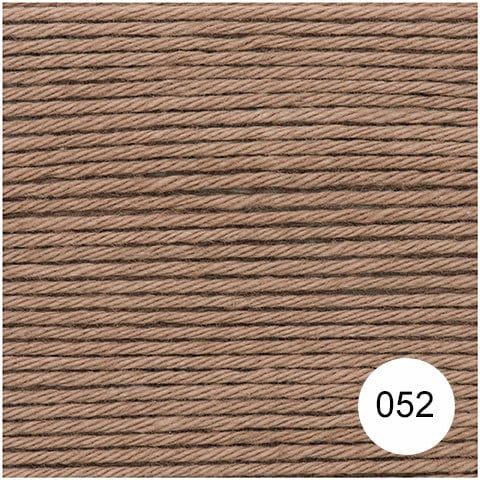 Rico Yarn & Wool 052 Light Brown Rico Ricorumi DK Cotton Yarn, 25g All Colours 4050051562046 4050051562046