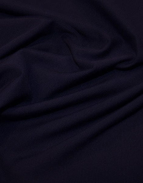 Not Specified Cotton Jersey Navy / Plain Navy Organic Cotton Jersey Fabric 21300