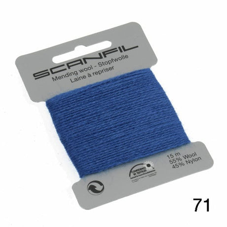 Scanfil Thread 71 - Royal Wool Scanfil Mending Thread, Darning Wool, Various Colours 8712102760714 8712102760714