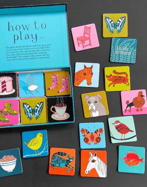 Memory Game Pairs, Lush Designs