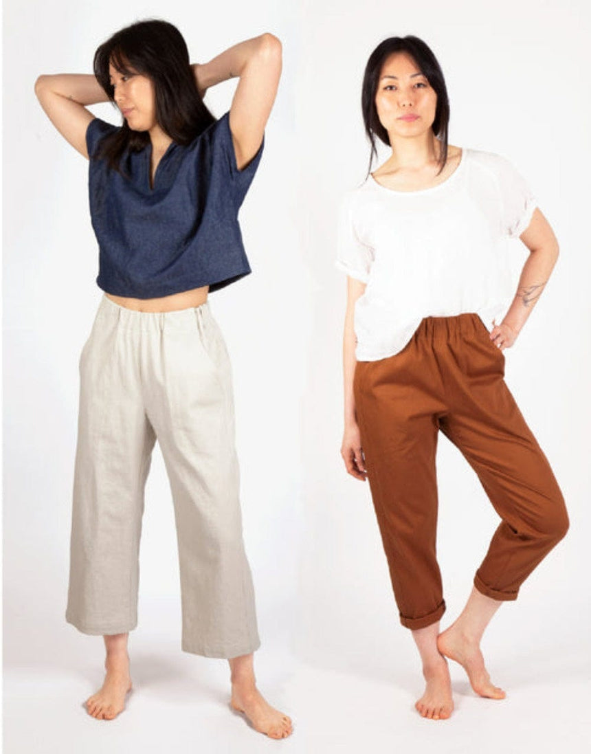 Sew House Seven Trousers & Shorts Free-Range Slacks Sewing Pattern, Sew House Seven 850008674006 850008674006