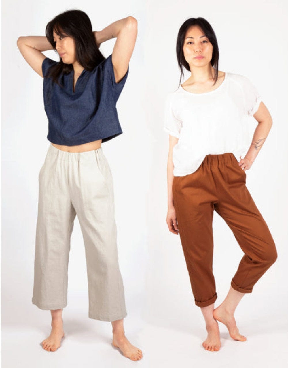 Sara Pleated Pants Tutorial and Free Pattern – the thread