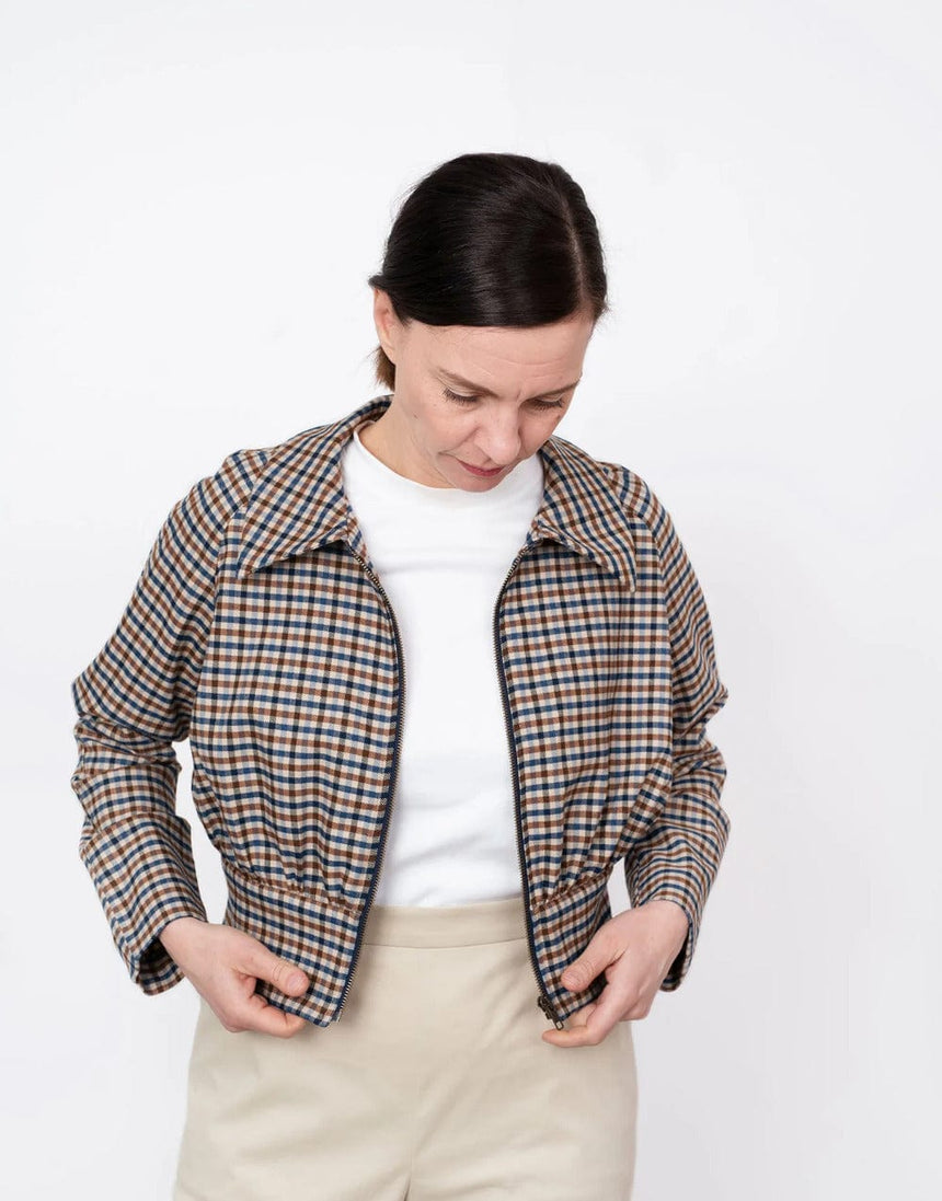 The Assembly Line Coats & Jackets Cropped Jacket Sewing Pattern, The Assembly Line