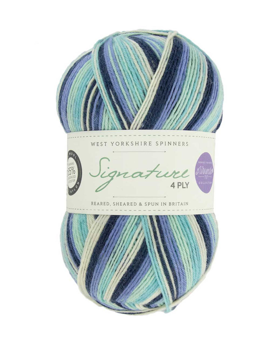 West Yorkshire Spinners Yarn & Wool Winter Icicle Signature 4-Ply Yarn, Winwick Mum, West Yorkshire Spinners 5053682068788 5053682068788