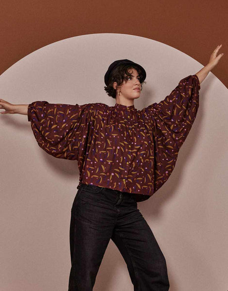 La Blouse Sewing Pattern, Atelier Brunette