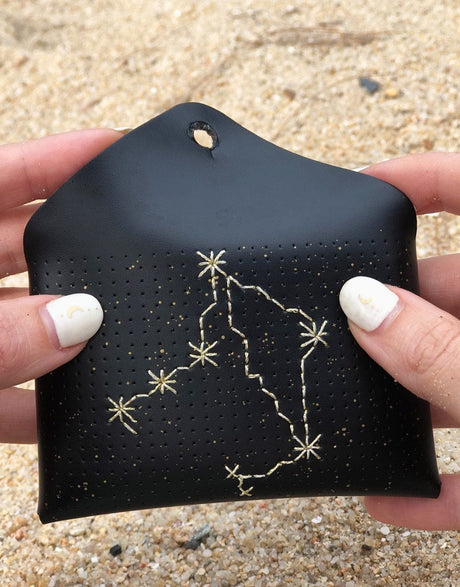 Chasing Threads Embroidery Stitch Your Star Sign Purse 7141041326278 7141041326278