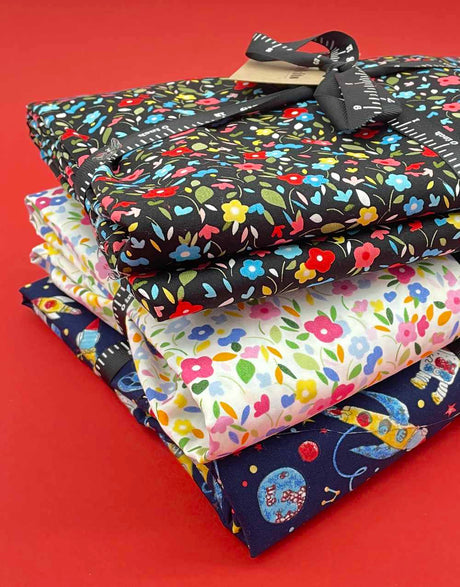 Clothkits Kid's Dressmaking Kit Poplin Pyjama Bottom First Dressmaking Kit for 8 - 14 years