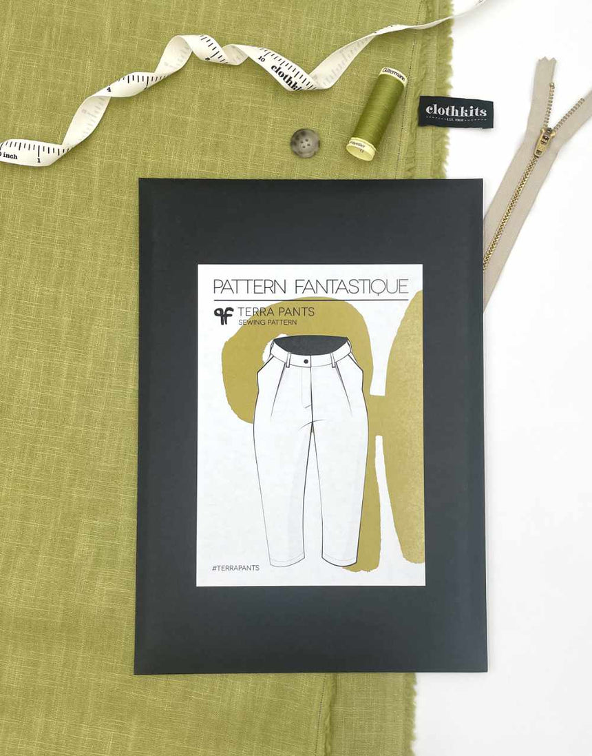 Terra Pants Complete Dressmaking Kit, Pattern Fantastique