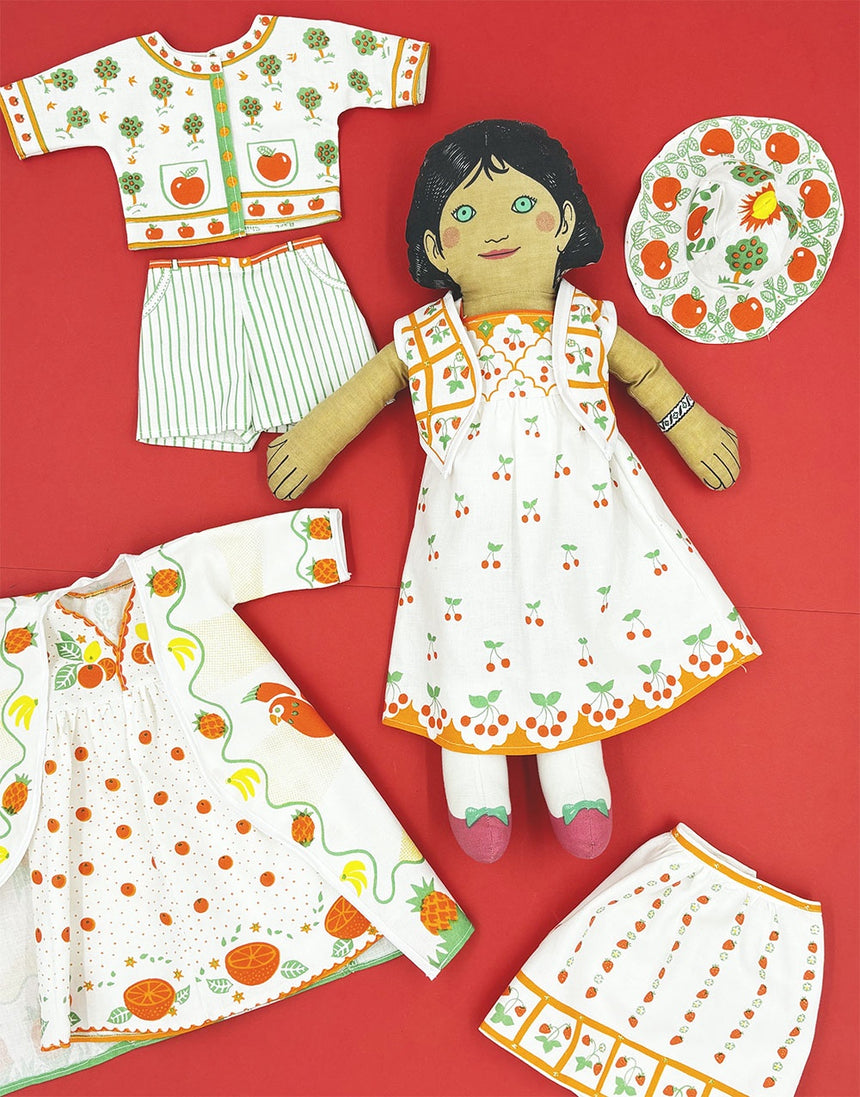 Clothkits® Tutti Frutti Rag Doll Clothing Set Sewing Kit