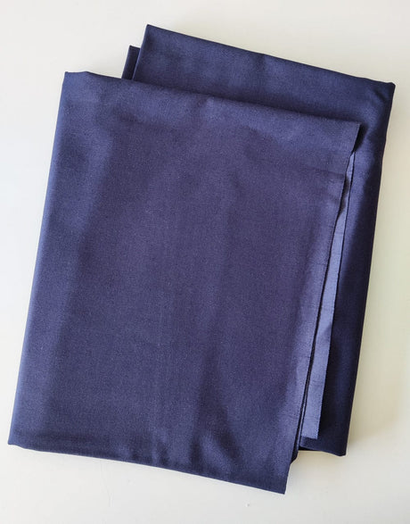 Not Specified Cotton Canvas Blue / Plain Navy Cotton Canvas Fabric 02900.004