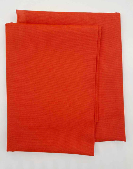 Not Specified Cotton Canvas Orange / Plain Orange Cotton Canvas Fabric 02900.010-0010