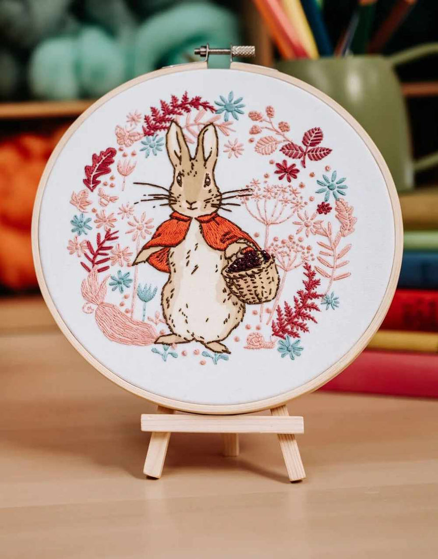 Beatrix Potter Flopsy Bunny Embroidery Kit, Crafty Kit Company