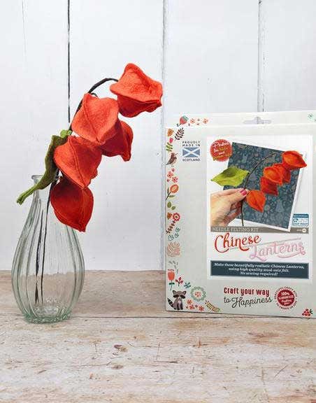 Crafty Kit Co Felt Craft Felt Chinese Lanterns Craft Kit, Crafty Kit Company 5060347382899 5060347382899