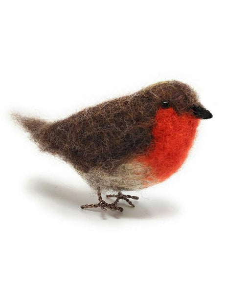 Crafty Kit Co Needle Felting Robin Needle Felting Kit, Crafty Kit Company 5060347381793 5060347381793