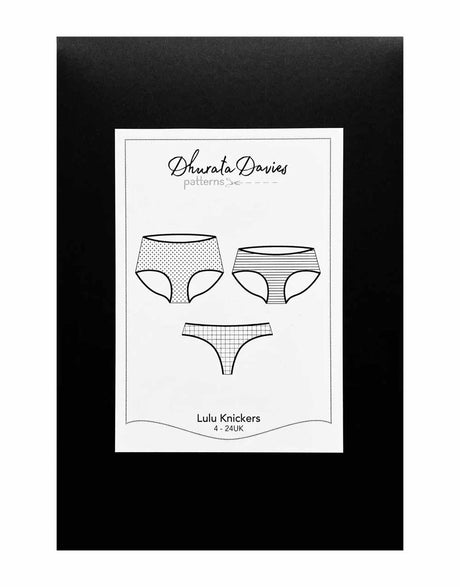 Dhurata Davies Lingerie & Sleepwear Lulu Knickers Sewing Pattern 4-24UK  by Dhurata Davies 71736610