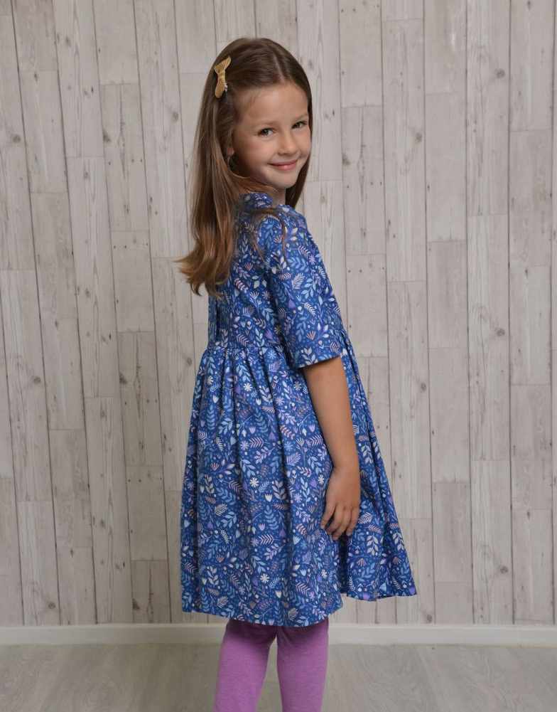 Emporia Patterns Children's Clothing Amelie Girl's Dress Sewing Pattern, Emporia Patterns 14687