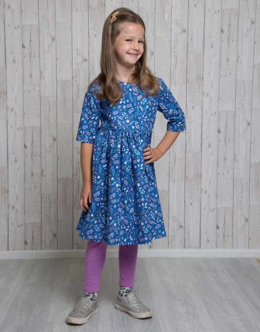 Emporia Patterns Children's Clothing Amelie Girl's Dress Sewing Pattern, Emporia Patterns 14687