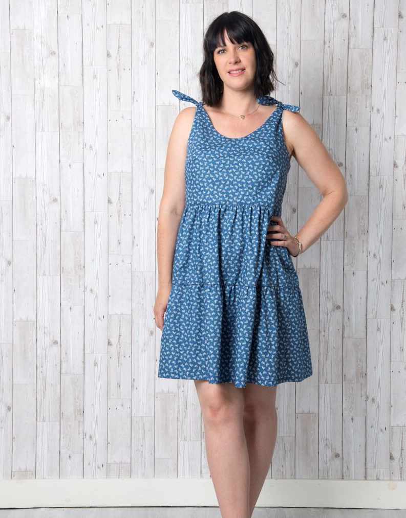 Emporia Patterns Dresses Cassie Dress Sewing Pattern, Emporia Patterns 14689