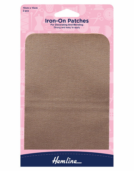 Hemline Iron on Patch Fawn Iron On Patches, Hemline 2 Pcs 9317385003566 9317385003566