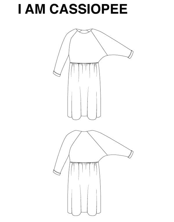 I AM Patterns Dresses Cassiopee Dress & Shirt Sewing Pattern, I AM Patterns 8377634