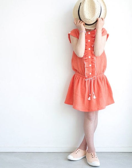 Ikatee Children's Clothing Marieke Jumpsuit/Playsuit & Dress Sewing Pattern (3y - 12y), Ikatee 3760278990232