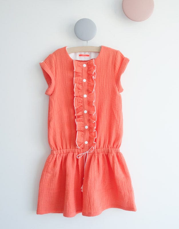 Ikatee Children's Clothing Marieke Jumpsuit/Playsuit & Dress Sewing Pattern (3y - 12y), Ikatee 3760278990232