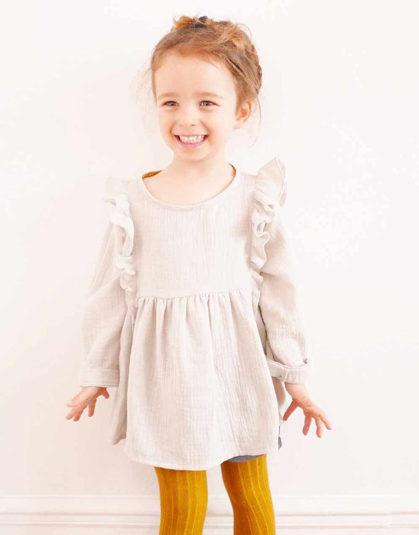 Ikatee Children's Clothing Stella Blouse & Dress Sewing Pattern (3y - 12y), Ikatee 3760278990300