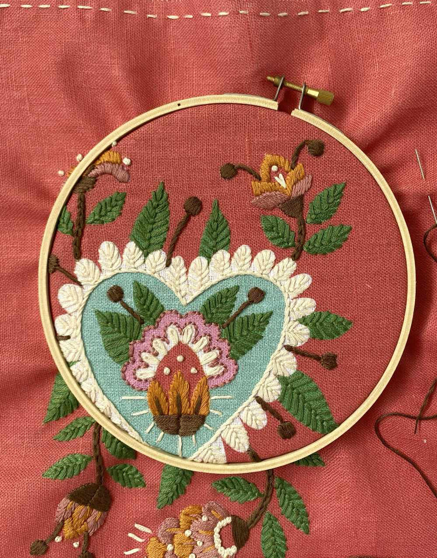 Kylie Embroidery Kit, Kasia Jacquot