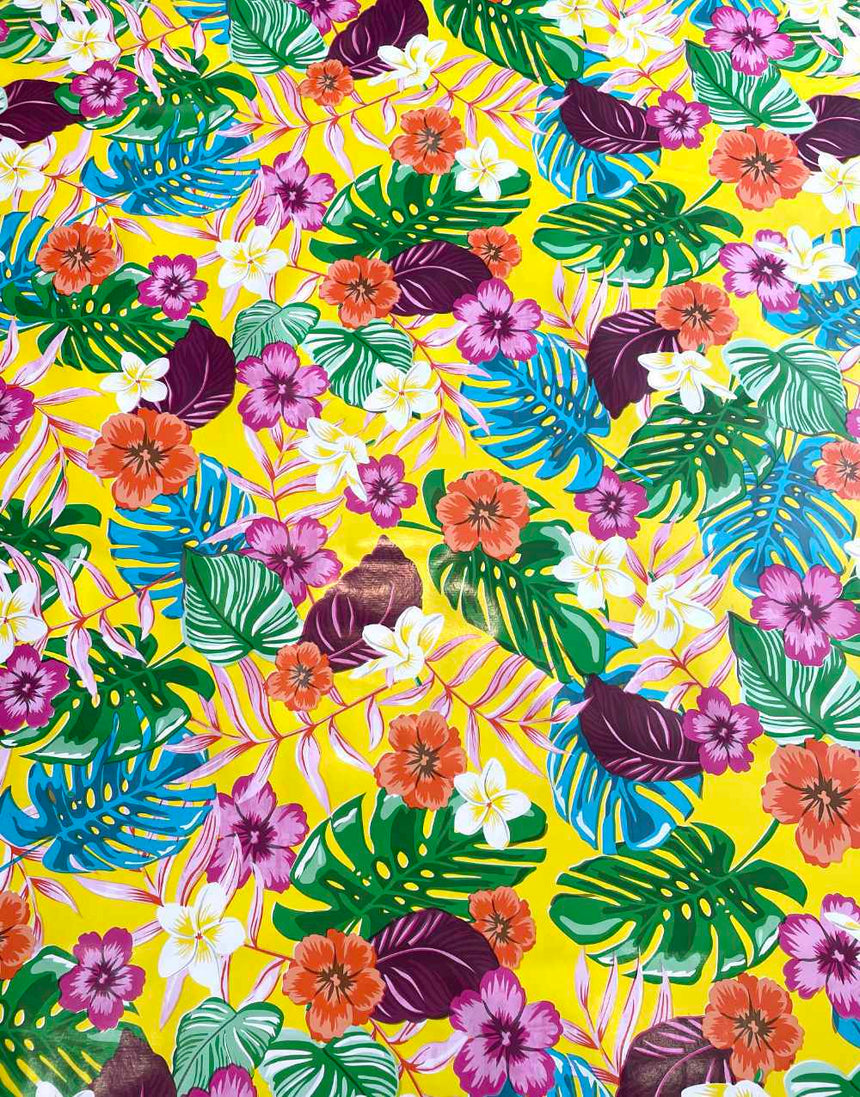 Kitsch Kitchen Oilcloth Exotica, Kitsch Kitchen Mexican Oilcloth Fabric 12815