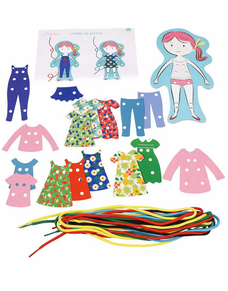 Not specified Children's Craft Kits Learn to Stitch Dress-Up Dolly Kit 5027455438368 5027455438368