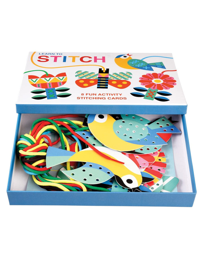 Not Specified Children's Craft Kits Learn to Stitch  - 8 Fun Activity Stitching Cards 5027455425481 5027455425481