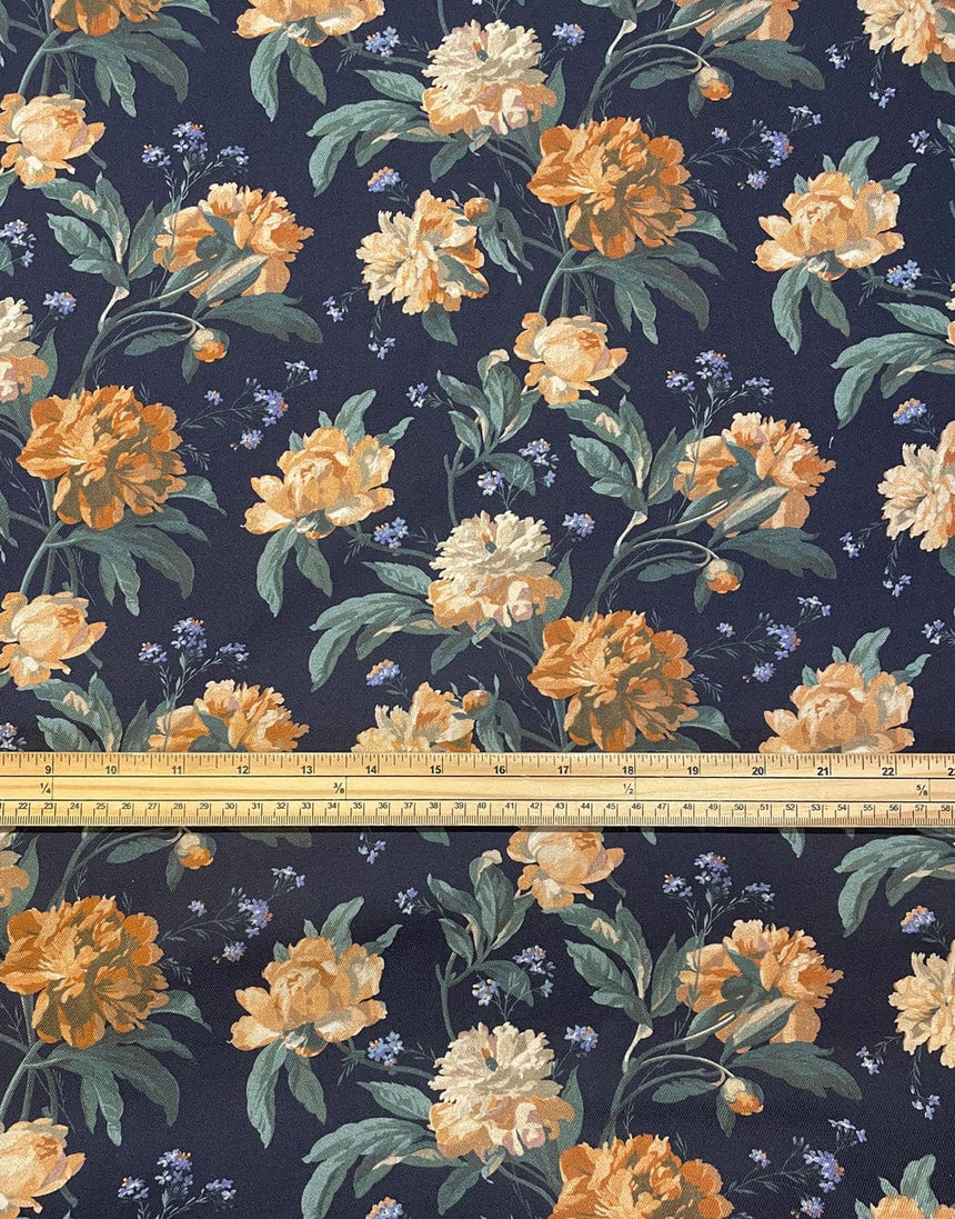 Liberty Fabrics Liberty Fabrics Lantana AW21: The New Collectables Liberty Fabrics Lantana Decadent Blooms 12083