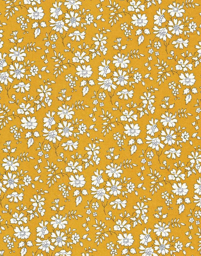 Liberty Fabrics Liberty Fabrics Tana Lawn® Classic Tana Lawn® Liberty Fabrics Tana Lawn® Capel G Mustard 100643112/01