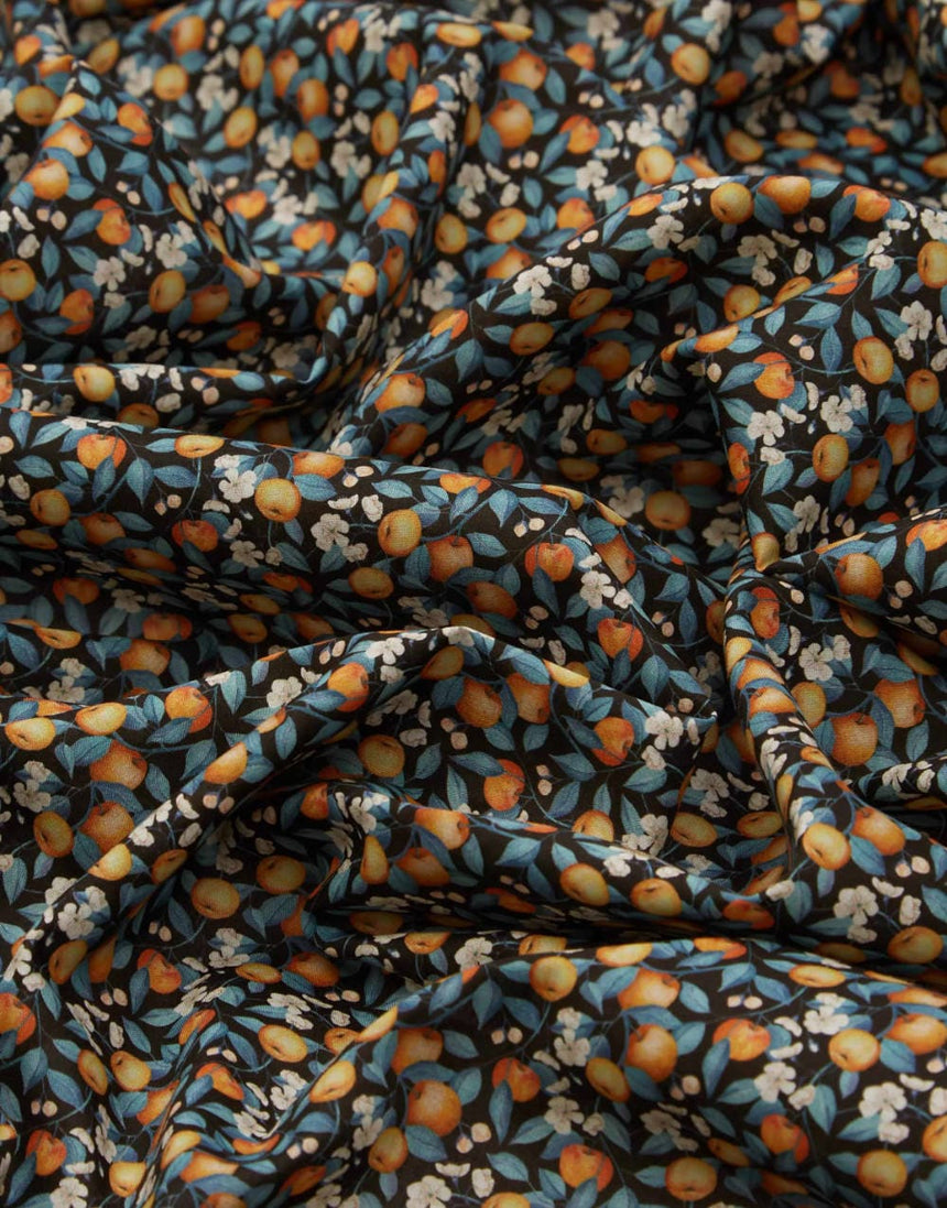 Liberty Fabrics Liberty Fabrics Tana Lawn® AW22: The House of Liberty Liberty Fabrics Tana Lawn® Elvington Orchard B 13573