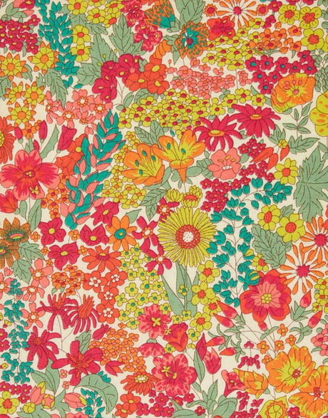 Liberty Fabrics Liberty Fabrics Tana Lawn® Classic Tana Lawn® Liberty Fabrics Tana Lawn® Margaret Annie B Reds 61884194