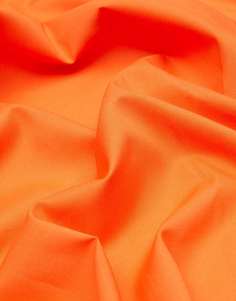 Liberty Fabrics Liberty Fabrics Tana Lawn® Plain Plain Tana Lawn® Liberty Fabrics Tana Lawn® Pumpkin Orange Plain 50515746