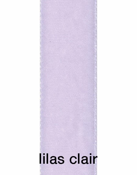 Not Specified Ribbon & Trimming 9628 Lilas Clair 22mm Velvet Ribbon 5024264382837 5024264380086